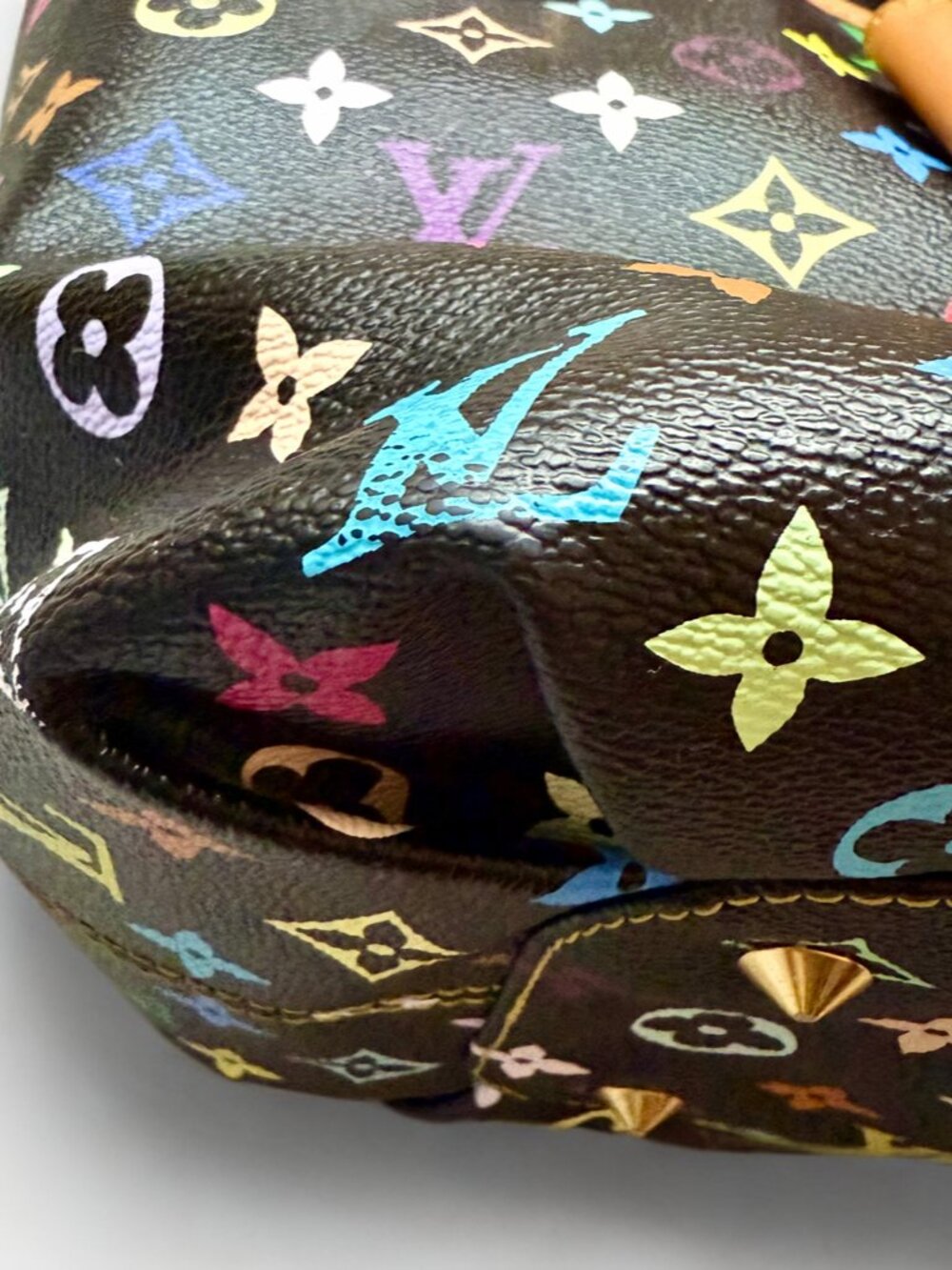 Louis Vuitton x Takashi Murakami Annie GM Handbag Multicolor Monogram - Picture 5 of 16
